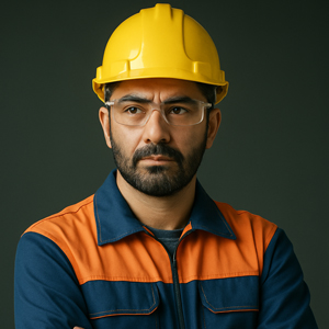 محمدرضا ایرانمنش برقکار با ماهر مجموعه تعمیربان​